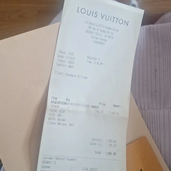 Louis Vuitton Metropolis combat Lace-Up Boot - Picture 6 of 6